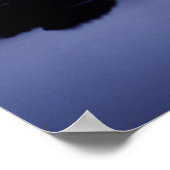 日の出モノ湖の黒点 ポスター (角)