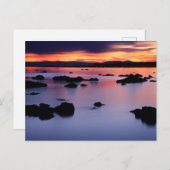 日の出モノ湖の黒点 ポストカード (正面/裏面)