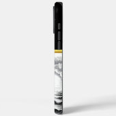 日の出威厳のある時に海に止まるワシ Case-Mate iPhoneケース (裏面 / 左)