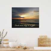 日の出新しい日はギフトポスター ポスター (キッチン)