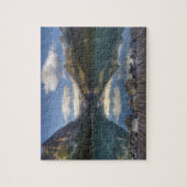 日の出時のルイズ湖、バンフ国立公園 ジグソーパズル (縦)