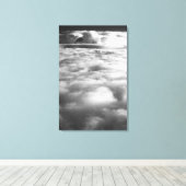 日の出時の不気味な雲景 キャンバスプリント (インサイチュ (ウッドフロア))