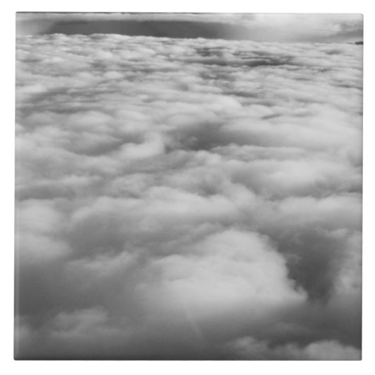 日の出時の不気味な雲景 タイル (正面)