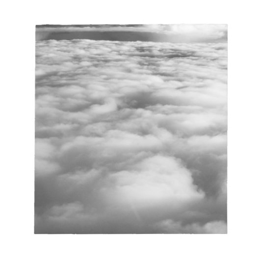 日の出時の不気味な雲景 ノートパッド (正面)