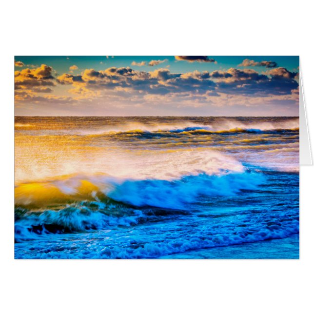 日の出時の海岸景観 (正面横)