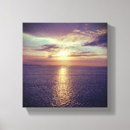 日の出海波 キャンバスプリント
