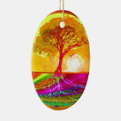 日の出生命の樹 セラミックオーナメント (右)