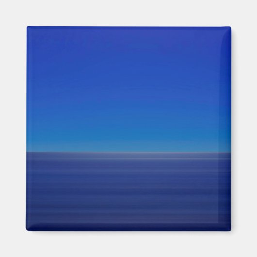 日の出直前の空に海が満ち マグネット (正面)