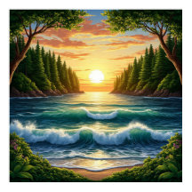 日の出素晴らし海波