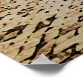 日の出絵画にプラハのシャルル橋の ポスター (角)