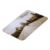 日の出絵画にプラハのシャルル橋の マグネット (左側)