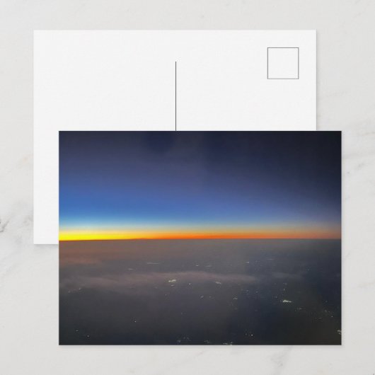 日の出美しい ポストカード (正面/裏面)