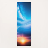 日の出背景ヨガマット ヨガマット (正面)