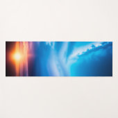 日の出背景ヨガマット ヨガマット (正面(横))