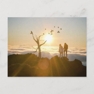 日の出雲 ポストカード