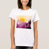 日の出風景 Tシャツ (正面)