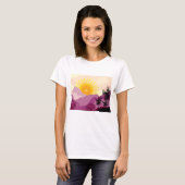 日の出風景 Tシャツ (正面フル)