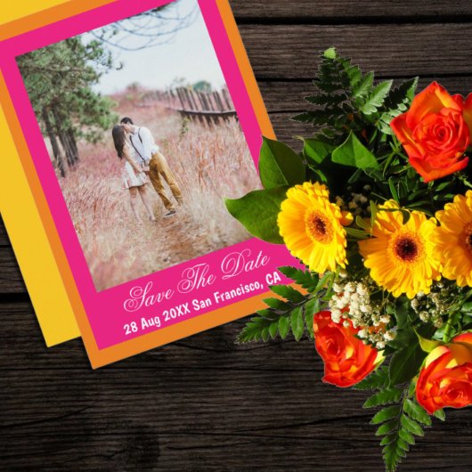 日の出鮮やかミニマリストミックス&マッチ セーブザデート