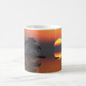 "日の出"の画像入り11ozマグカップ コーヒーマグカップ (中央)