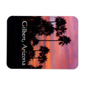 日の出（アリゾナ州ギルバート） マグネット (横)