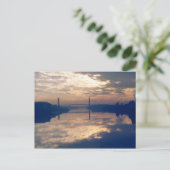 日の出、ウスク川、ニューポート、1977年11月 ポストカード (スタンド正面)