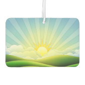 日の出 カーエアーフレッシュナー (裏面)