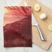 日の出 キッチンタオル (四つ折り)