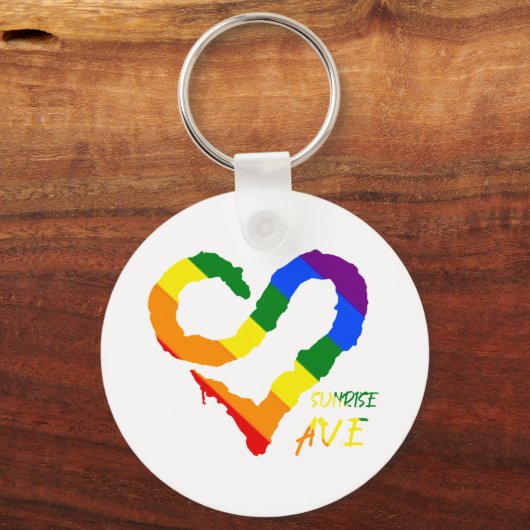 日の出 キーホルダー (正面)