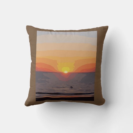 日の出 クッション (裏面)