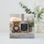 日の出、クマと花の妊娠の発表 シーズンカード (スタンド正面)