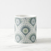 日の出…サンシャイン…サンセット！ – ミュートされた色 コーヒーマグカップ (中央)