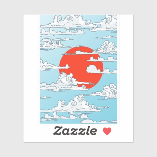 日の出 シール (シート)