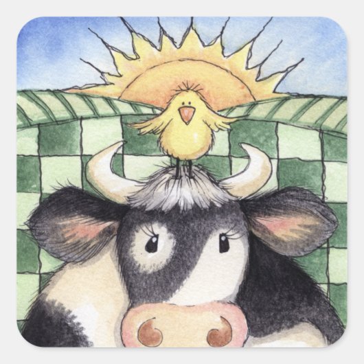 日の出 – シール (正面)