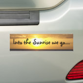 日の出… バンパーステッカー (車上)