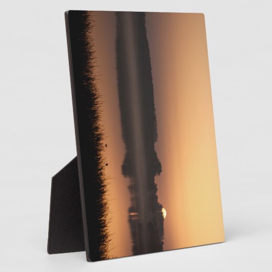 日の出 フォトプラーク (側面)