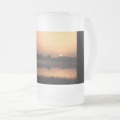 日の出 フロストグラスビールジョッキ (正面右)