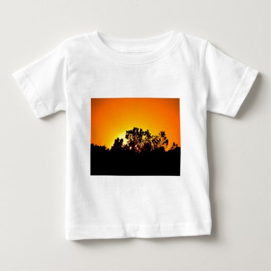 日の出 ベビーTシャツ (正面)