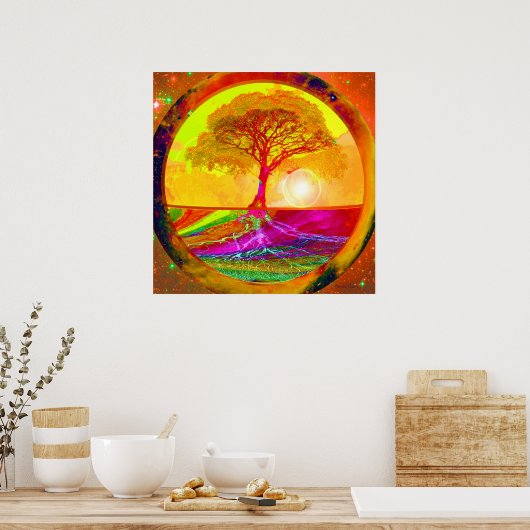 日の出 ポスター (キッチン)