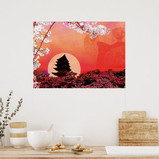 日の出 ポスター (キッチン)