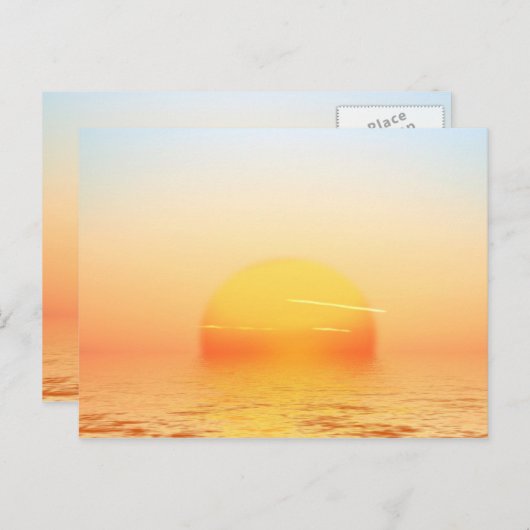 日の出 ポストカード (正面/裏面)