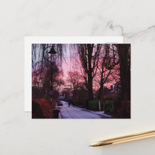 日の出 ポストカード (正面/裏面インサイチュ)