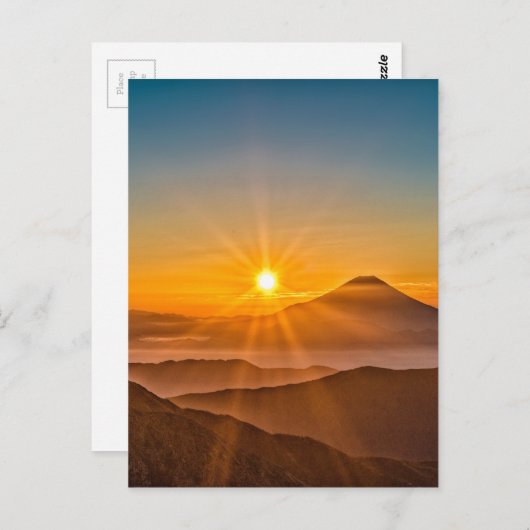 日の出 ポストカード (正面/裏面)