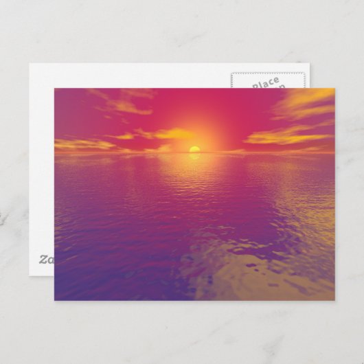 日の出 ポストカード (正面/裏面)