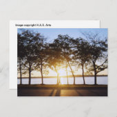 日の出 ポストカード (正面/裏面)