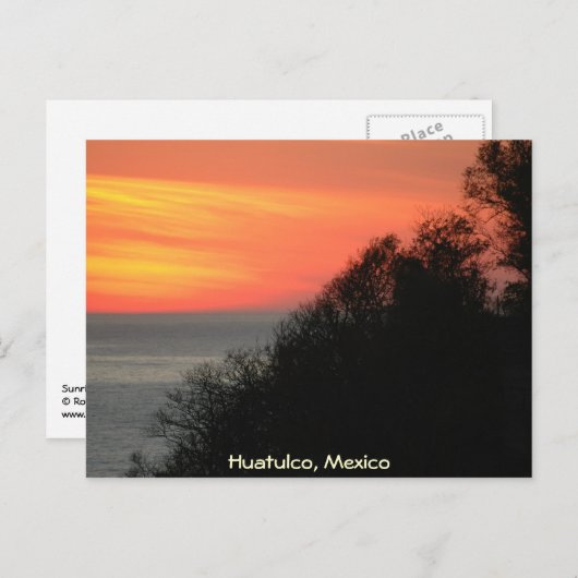 日の出 ポストカード (正面/裏面)