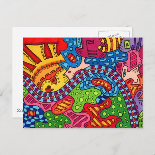 日の出 ポストカード (正面/裏面)