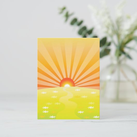 日の出 ポストカード (スタンド正面)