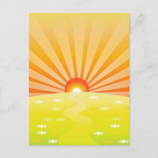 日の出 ポストカード (正面)