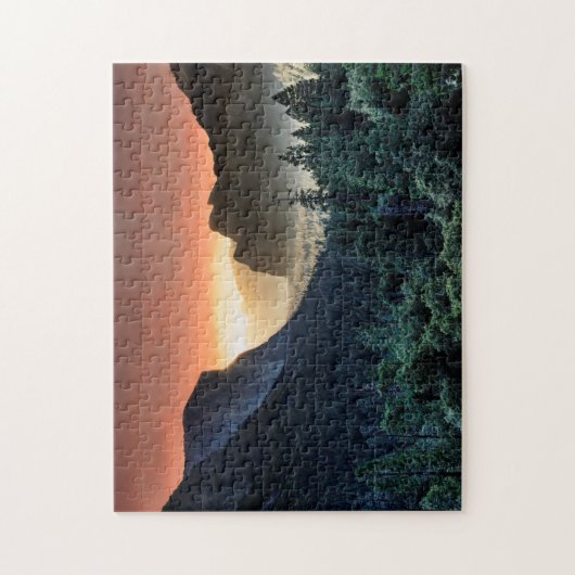 日の出|ヨセミテ国立公園 ジグソーパズル (縦)