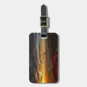 日の出。 ラゲッジタグ (正面縦)